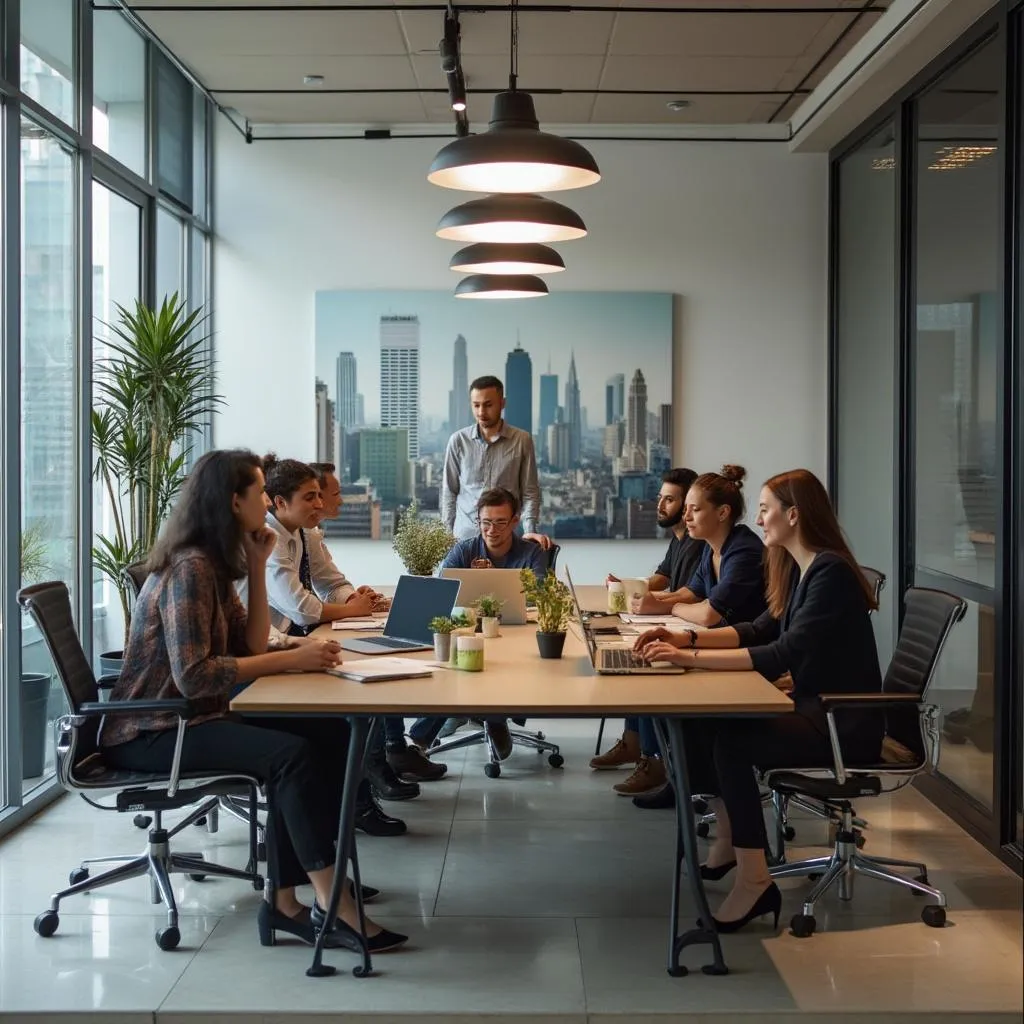 Equipo de trabajo en Gobangsnsu